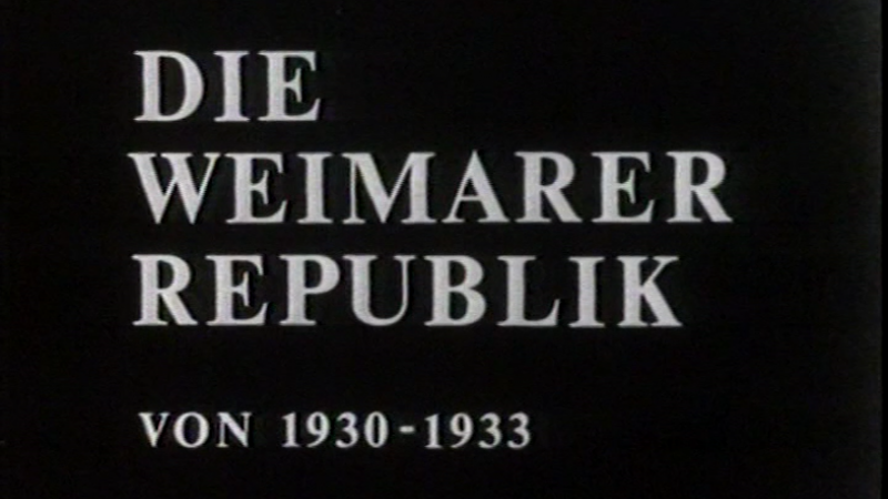 Die Weimarer Republik 1930-1933 | Bpb.de