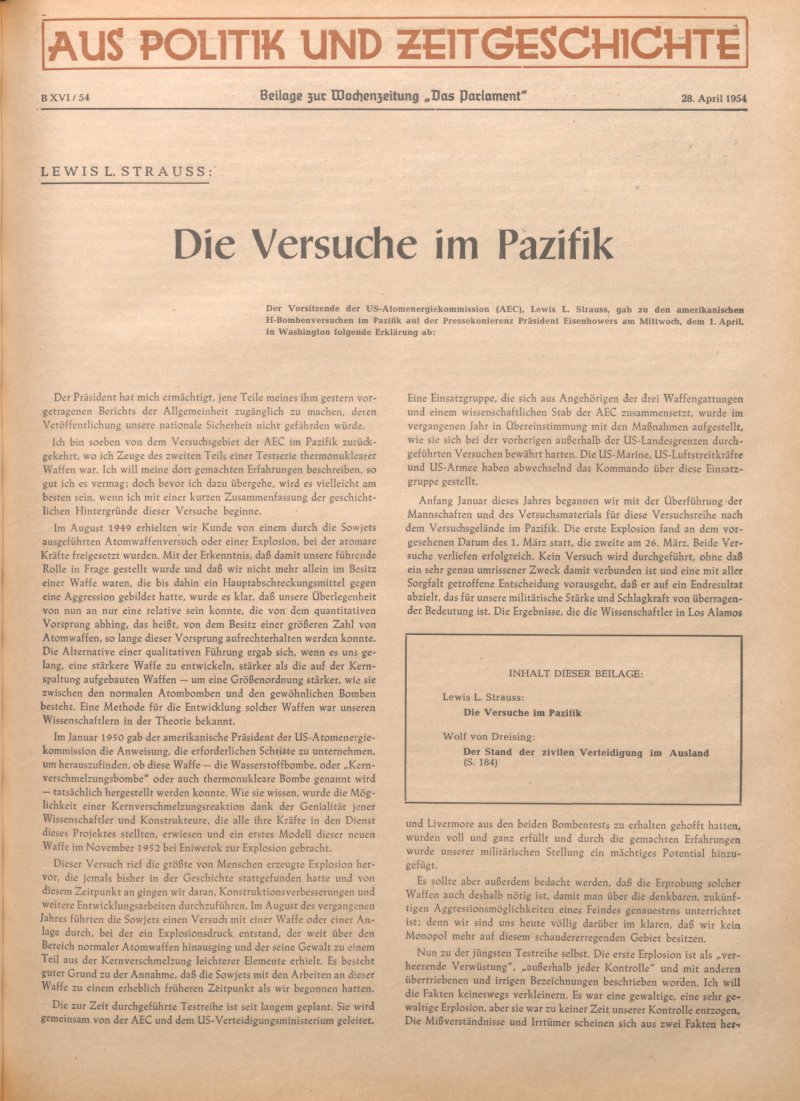 APuZ 16/1954 | Suchen Sie Im APuZ Archiv | Bpb.de