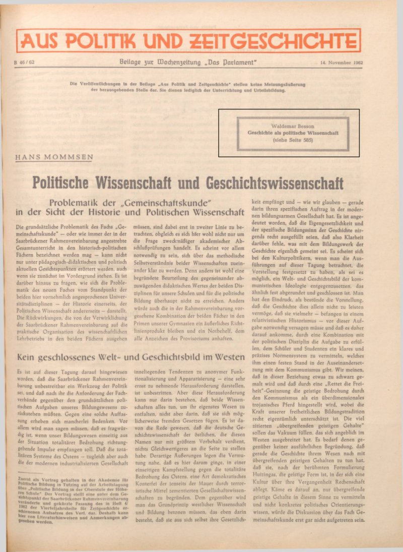 APuZ 46/1962 | Suchen Sie Im APuZ Archiv | Bpb.de