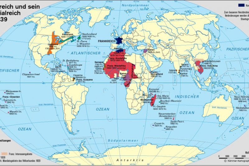 Frankreich Und Sein Kolonialreich Bis 1939 | Frankreich | Bpb.de