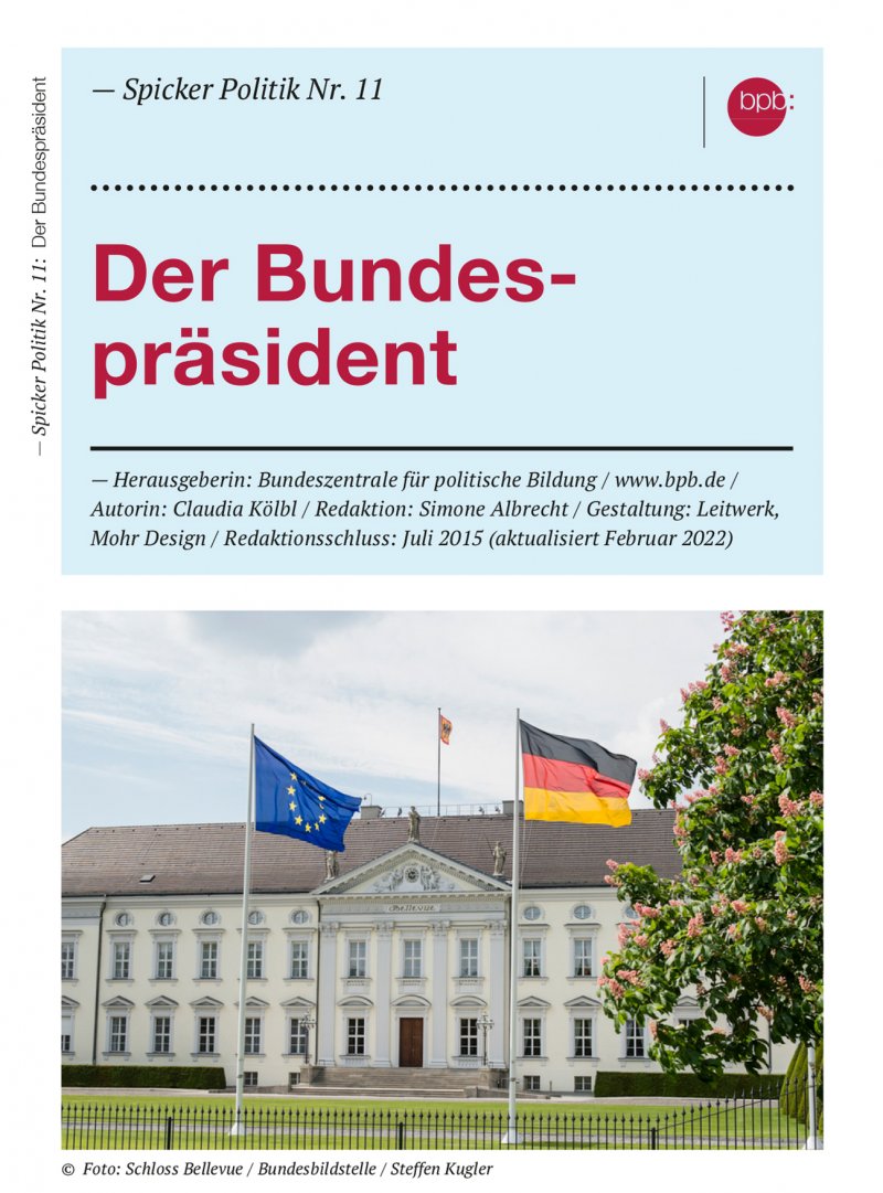 Der Bundespräsident | Bpb.de