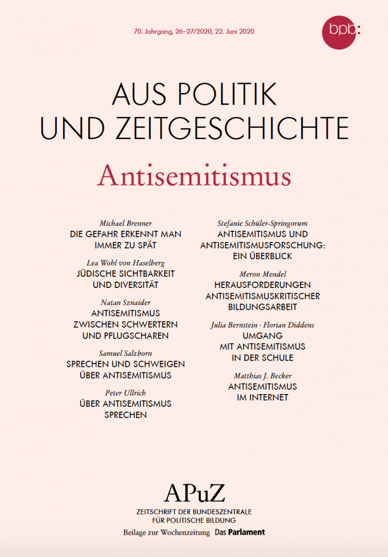 Antisemitismus | Bpb.de