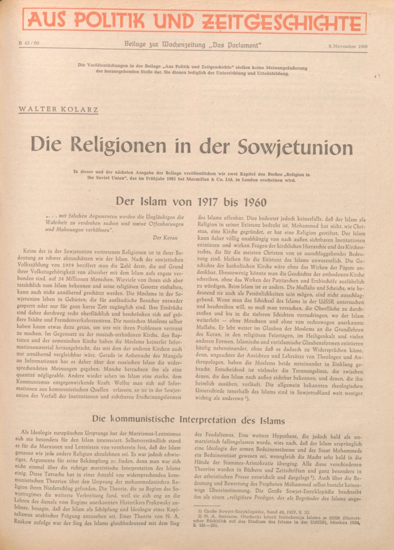 APuZ 45/1960 | Suchen Sie Im APuZ Archiv | Bpb.de