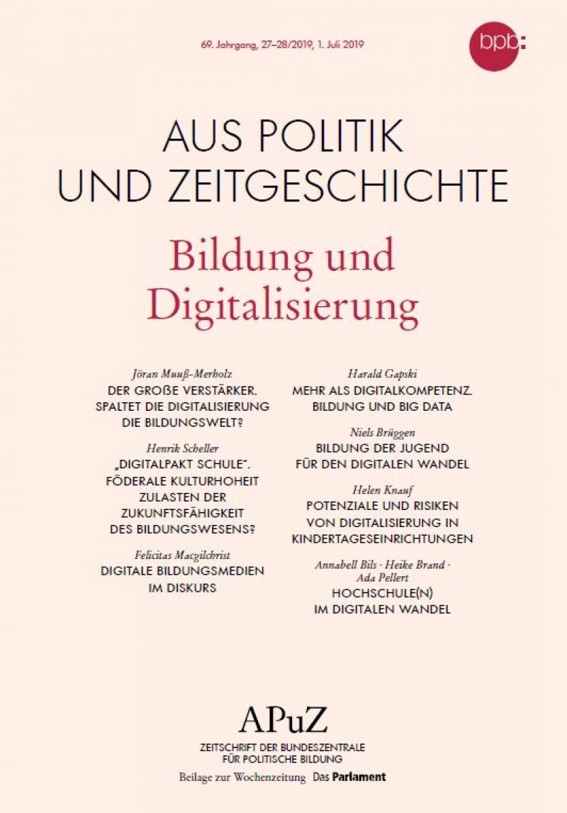 Bildung Und Digitalisierung | Bpb.de