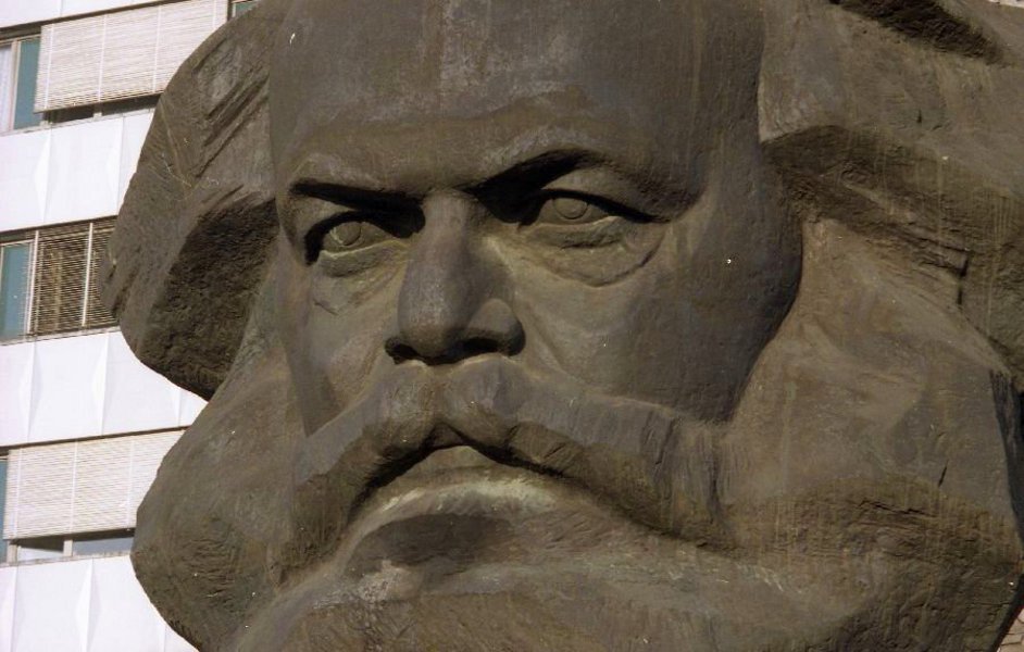 Karl-Marx-Monument in Chemnitz.