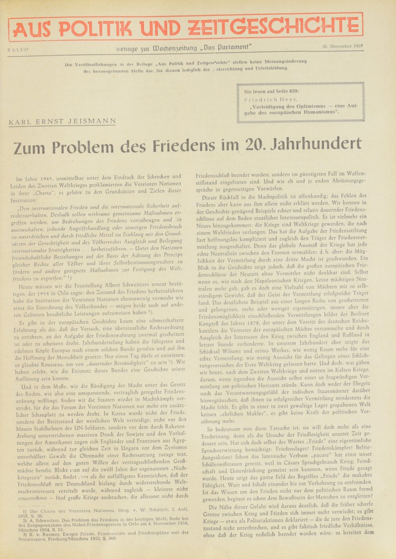 APuZ 50-51/1957 | Suchen Sie Im APuZ Archiv | Bpb.de