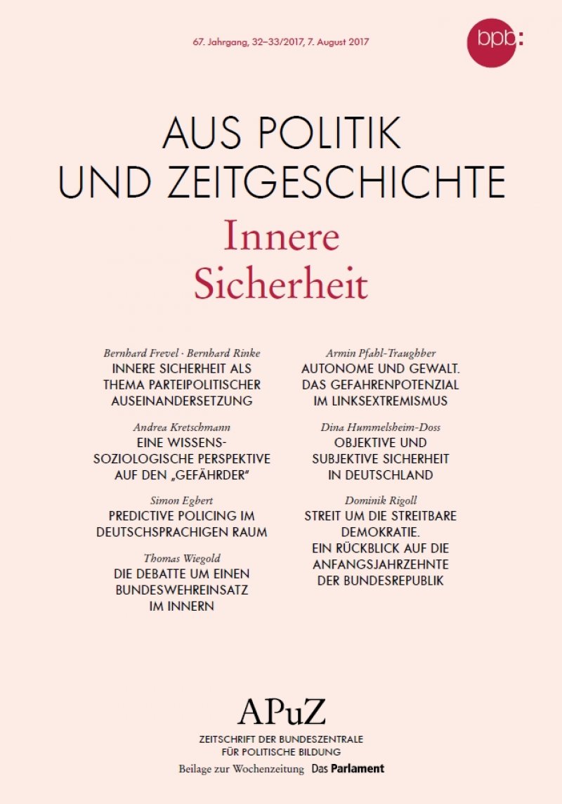 Innere Sicherheit | Bpb.de