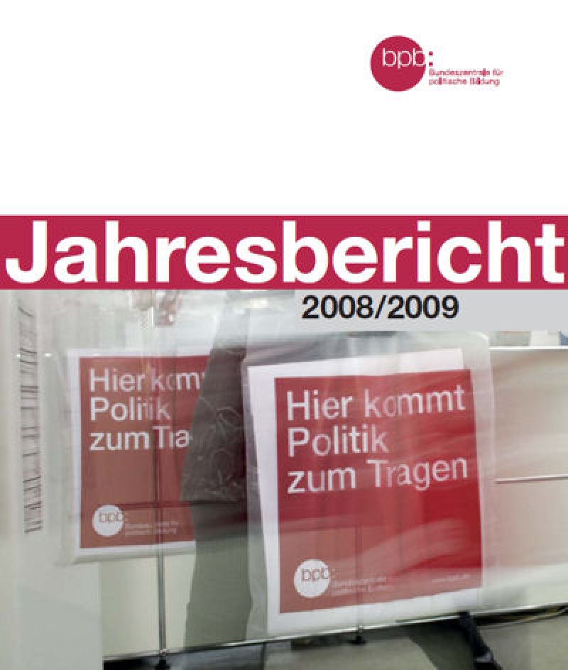 Jahresbericht 2008/2009 | Bpb.de