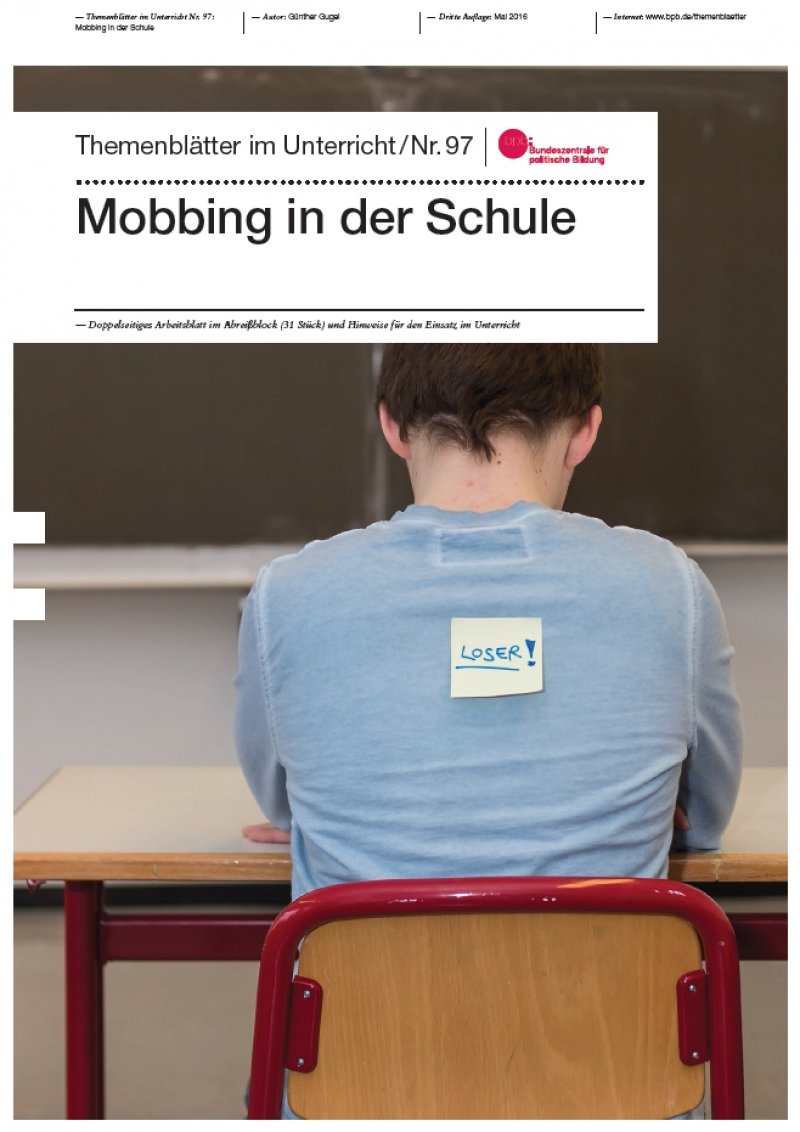 Mobbing In Der Schule | Bpb.de