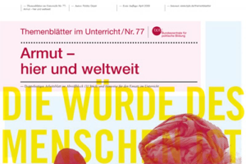 Im Praxistest: Armut – Hier Und Weltweit | Bpb.de