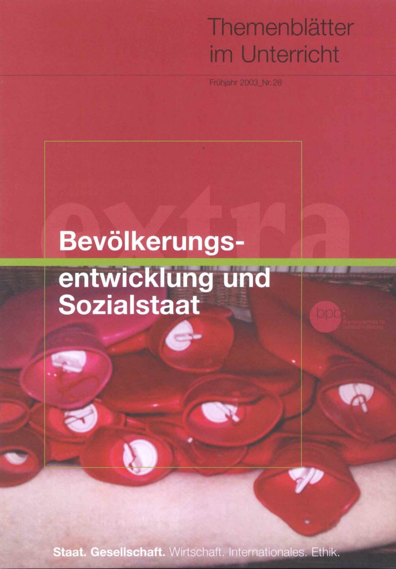 Bevölkerungsentwicklung Und Sozialstaat | Bpb.de